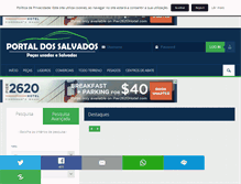 Tablet Screenshot of portaldossalvados.com